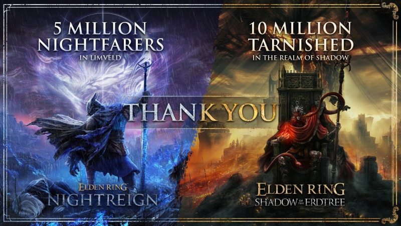 Тесно на ядовитых болотах: FromSoftware рассказала о продажах Elden Ring: Nightreign и Shadow of the Erdtree