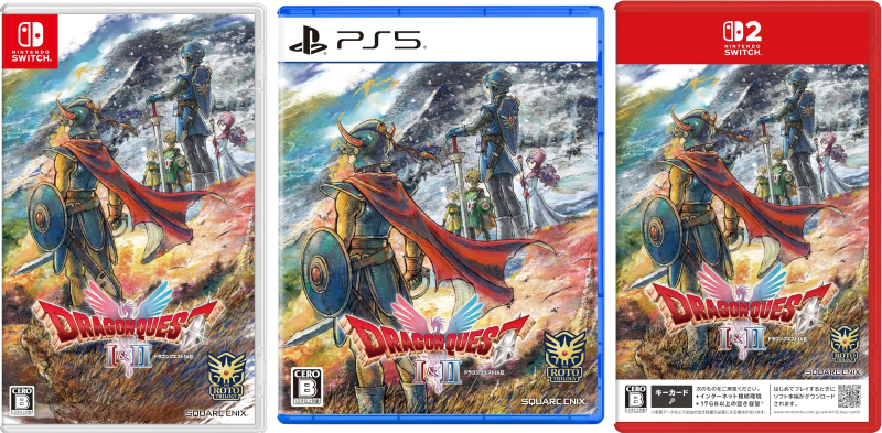 Dragon Quest I & II HD-2D Remake от Square Enix залетел на вершину японского чарта, Nintendo Switch 2 лидирует по продажам консолей